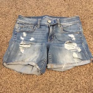 American Eagle midi shorts